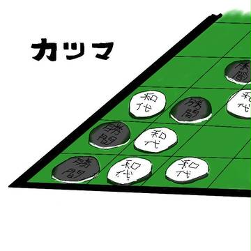 黒の勝間、白の和代。ｔｈｅカツマ