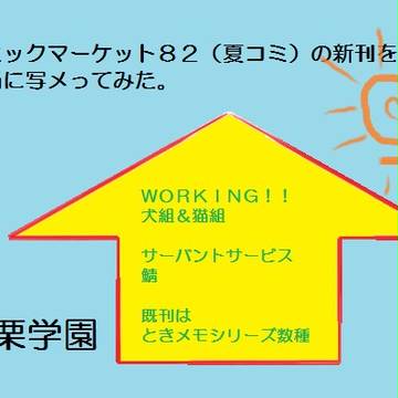 コミックマーケット８２（夏コミ）の新刊を適当に写メってみた。
