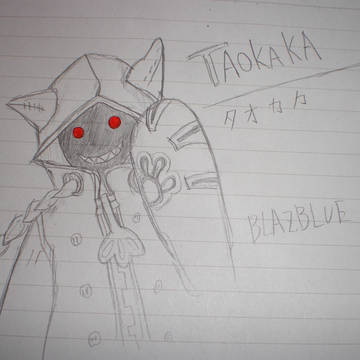 BLAZBLUE　タオカカ　落書き