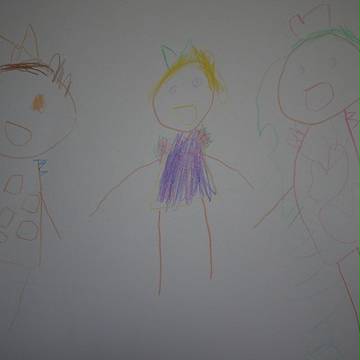 4歳姫画 プリティリズム せれのん