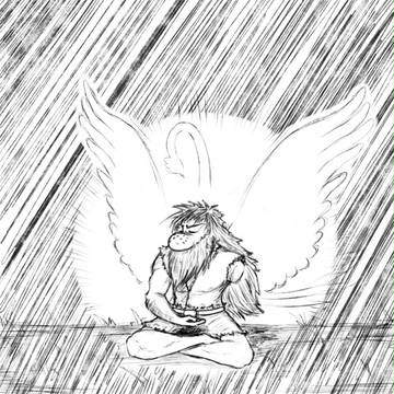 我王と火の鳥