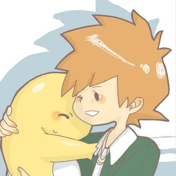 色違いヒトカゲくんとグリーンくん