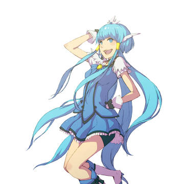 青いの