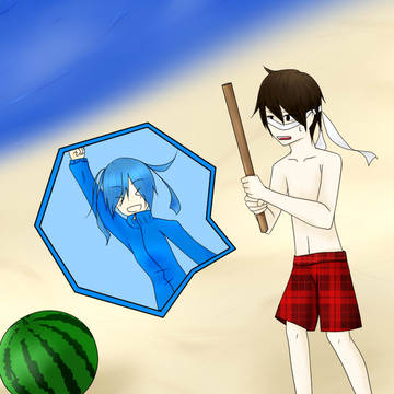 すいか割り
