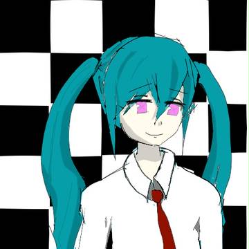 スマホでミクさん描いてみた！！