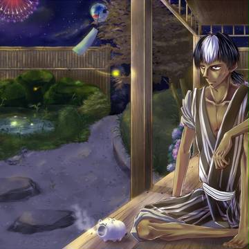 知念は浴衣や甚平を着ることで色香が増す男