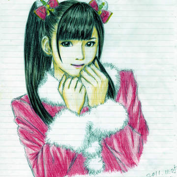 初描き♪まゆゆ