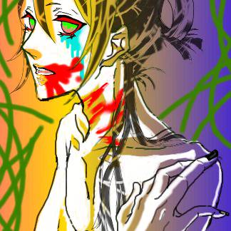 ボクハ世界ヲ呪ウ（上半身裸注意）