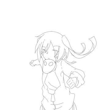 アクタ子線画