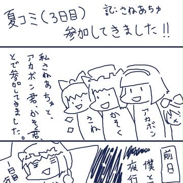 コミケ3日目参加してきました!