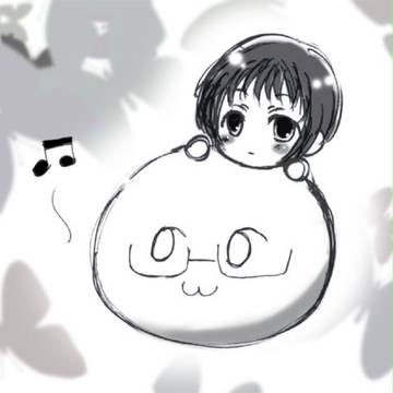 らくがき餅菊
