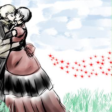 the kissing--*