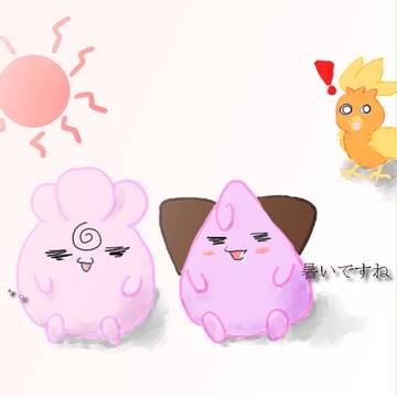 最近暑いですよね(~Q~;)