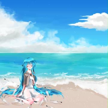 ボトルレター×ミクさん