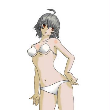 水着女性