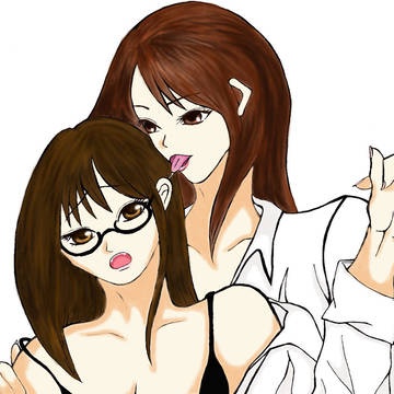 百合絵に初挑戦。