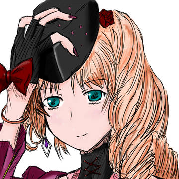 落書き模写シェリル
