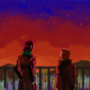 sun set