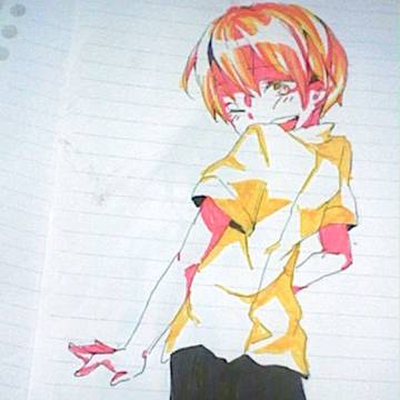 黄瀬君　完成