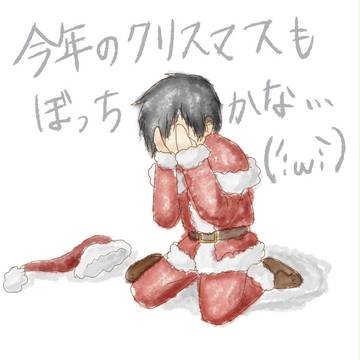 暖かそうな服を着て泣いている臨也