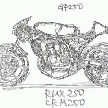 CRM250 RMX250 ホンダ スズキ