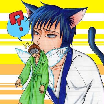 猫曽良は変な生き物を捕まえたようです。