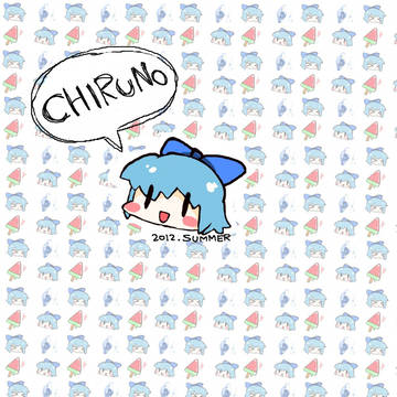 ちるのの壁紙