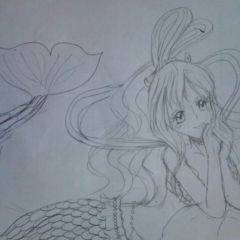 初描きしらほし姫