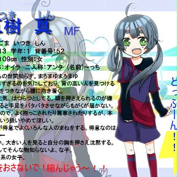 【絵師いなご化】五樹　真【まんのうざか】