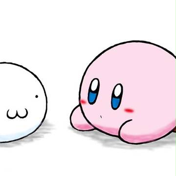 (・ω・)と(-・▽・-)