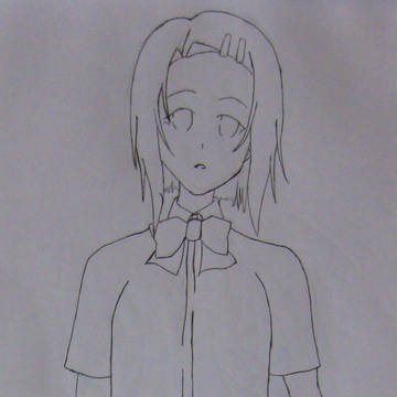 春菜、落書き（模写）
