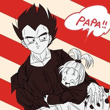 ベジータとブラちゃん