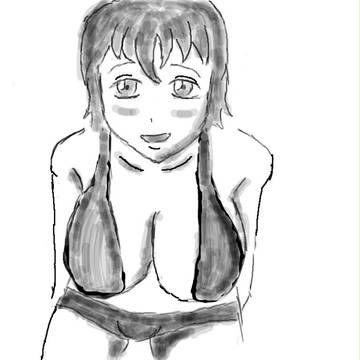 水着女子