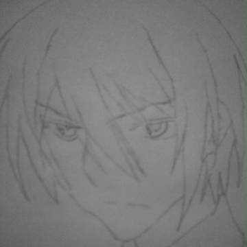 写書きで　緋弾のアリアの遠山キンジ
