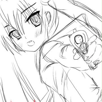 iPadでアリア描いてみた