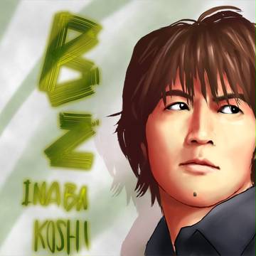B'z　稲葉浩志　イラスト