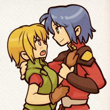 くっつく