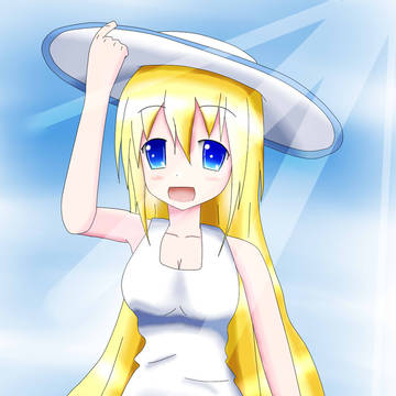 白ワンピ