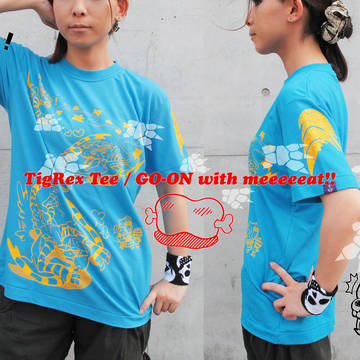 【ティガTシャツ/GO-ON with meeeeeat!!】