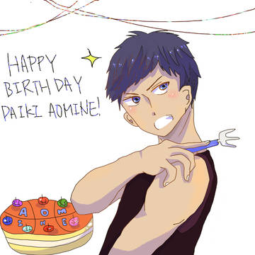 happy birthday アホ峰！！！