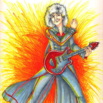 Olympics Brian May