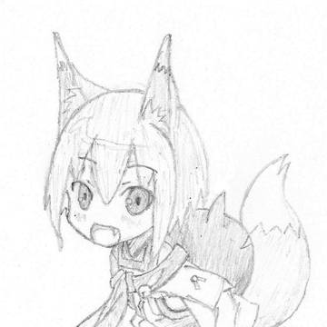 「しらたま団子っ」を模写してみた②