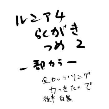 ルンファらくがきカラー詰め