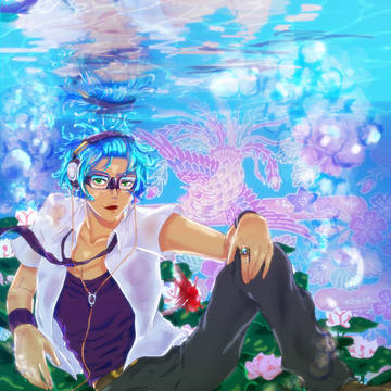 水中系男子