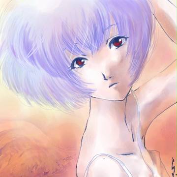 夕日の中のレイ*
