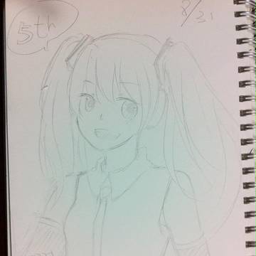 初音ミクさん、5周年おめでとう！