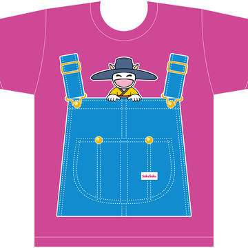 sakusaku Tシャツ オーバーオールバージョン
