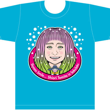 sakusaku Tシャツ トミタ栞ちゃんバージョン