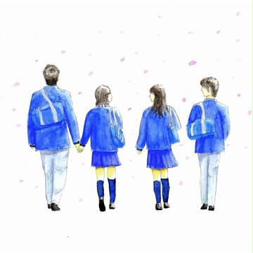 春に