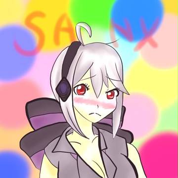 VOCALOID 弱音ハク SANX第1回イラコン提出イラスト